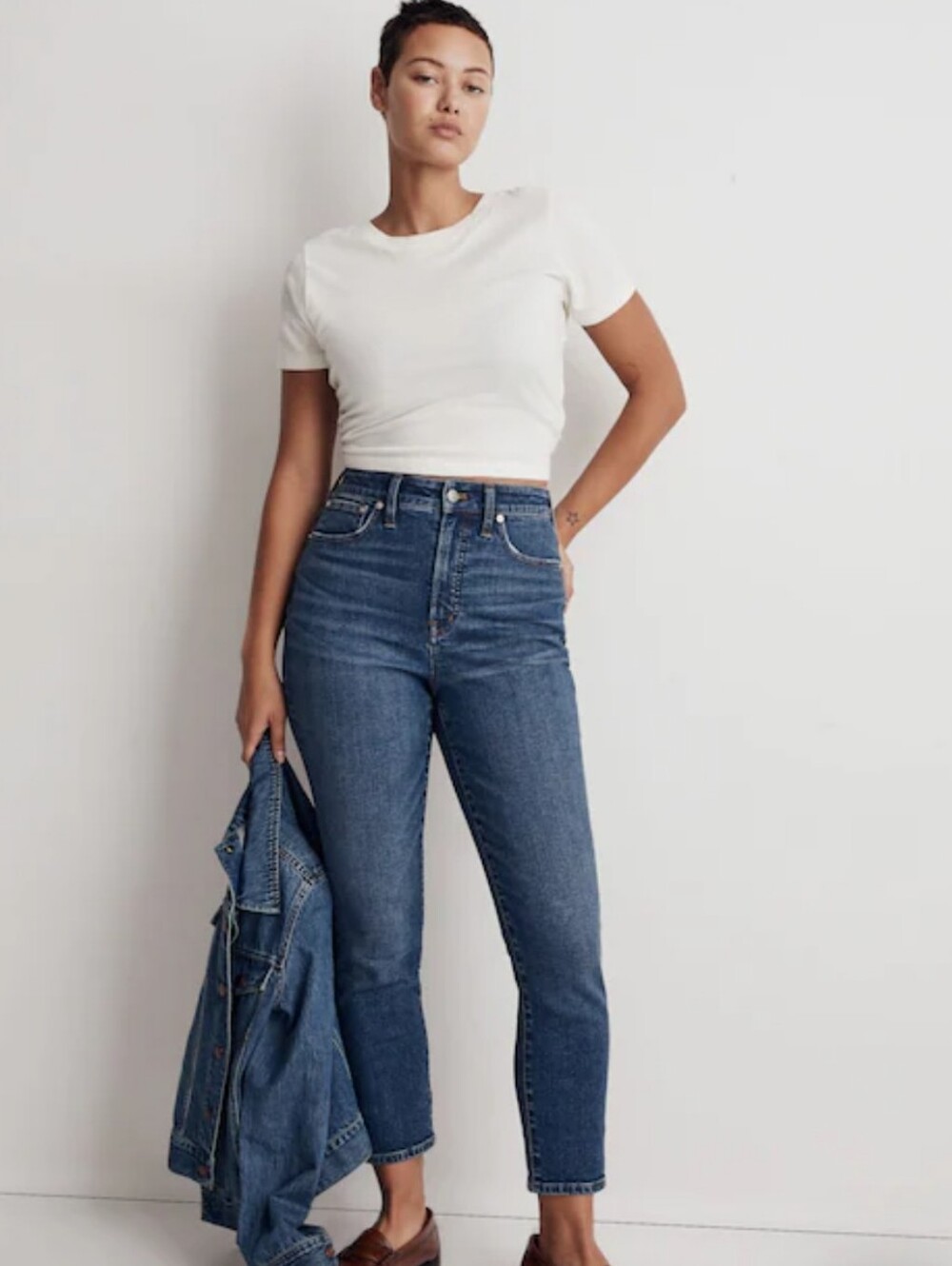 Madewell The Curvy Perfect Vintage Jean in Manorford Wash: Instacozy Edition 26